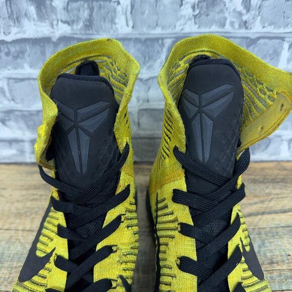Nike Kobe 10 X Elite High Opening Night Yellow Black 802762-707 Mens Size 8.5 main image 4